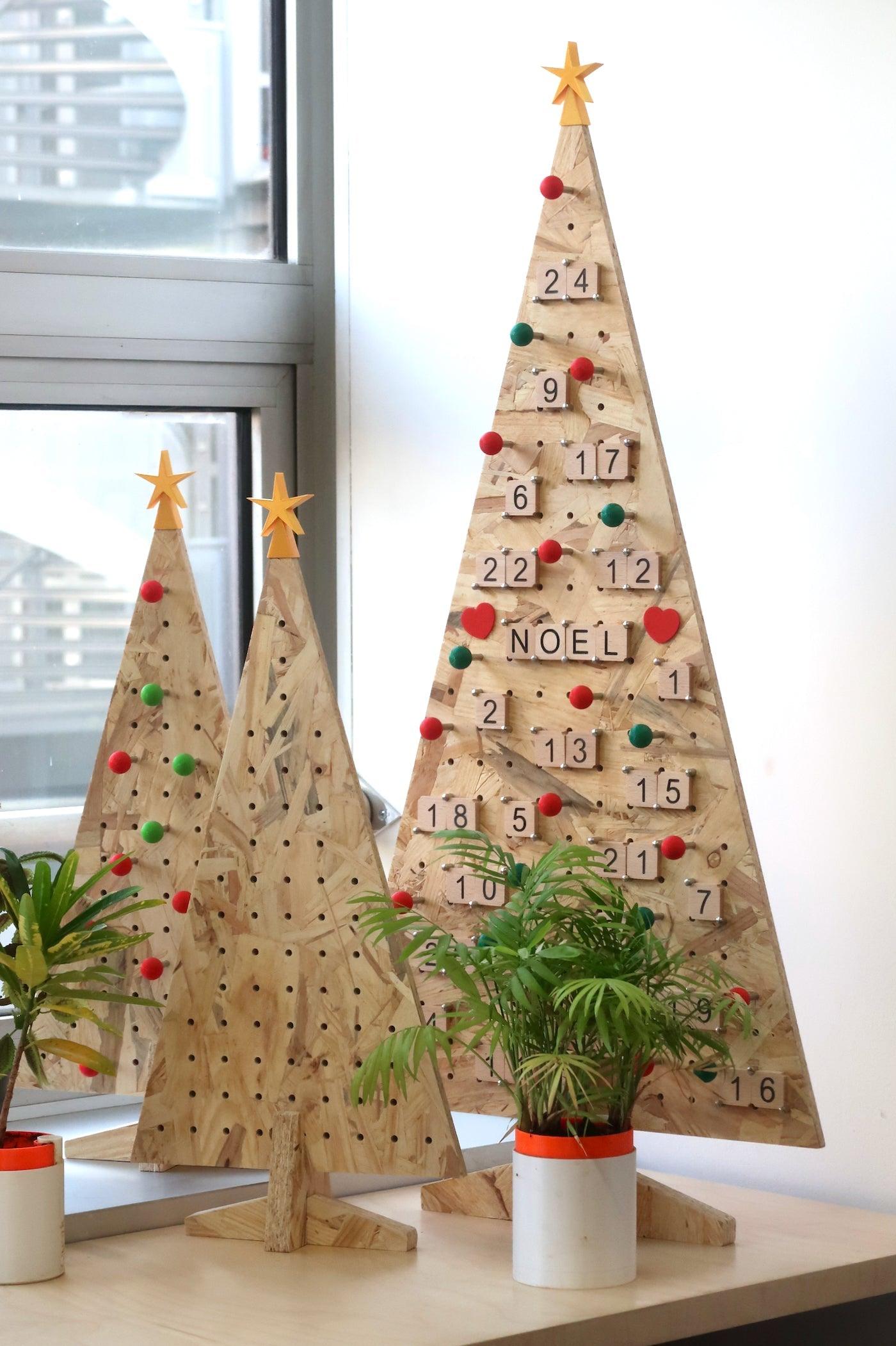 Le Sapin de Noël en bois écologique par Aire — free download