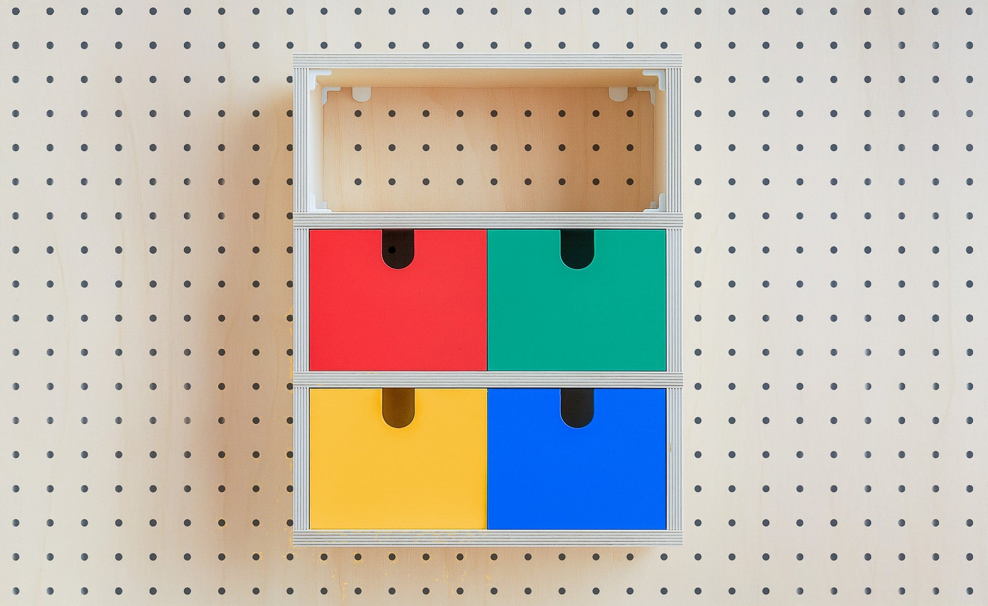 3-section locker - A4 paper organizer and storage
