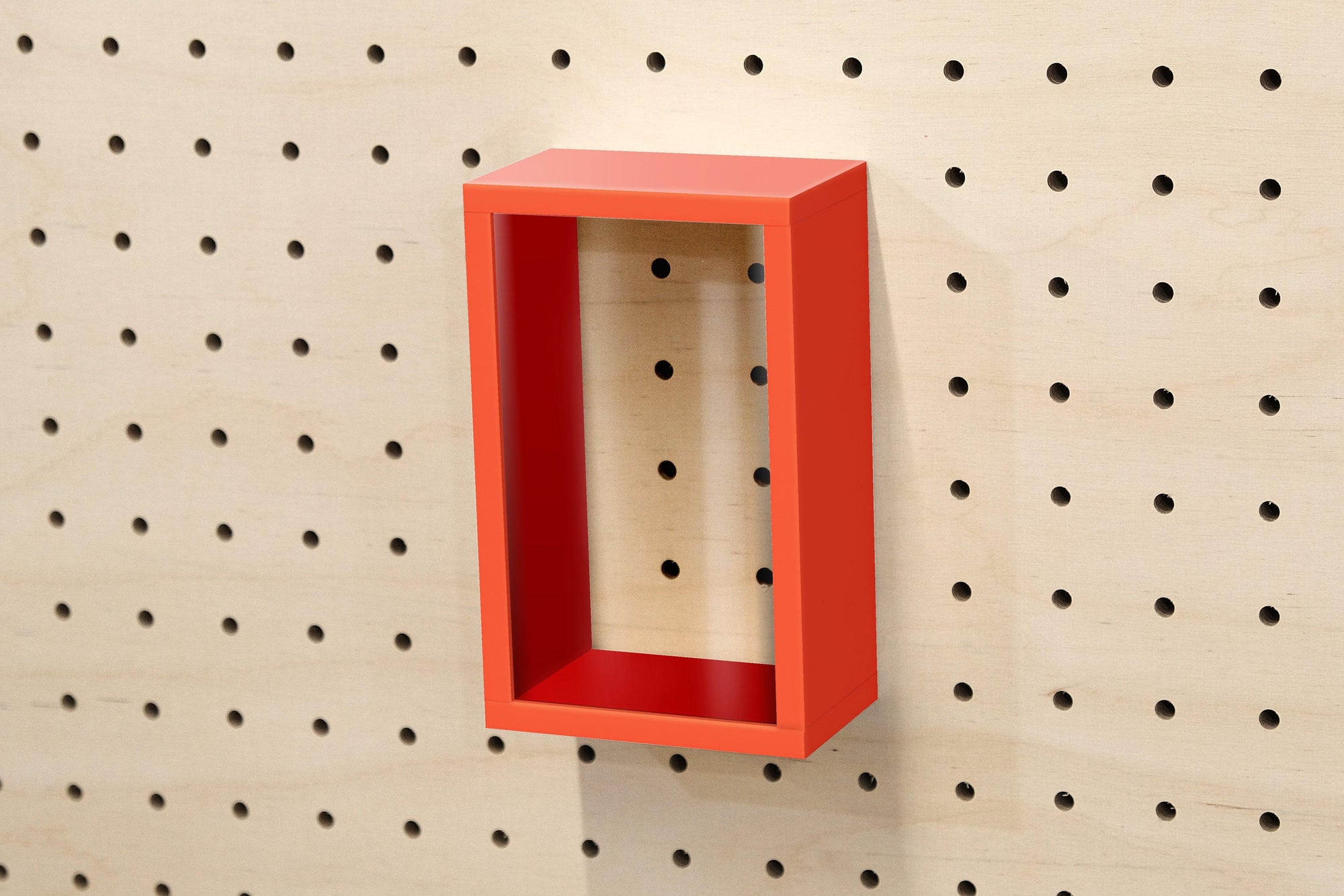 Vitrine produits pour Pegboard - Présentoir produits sur panneau perforé - Quark