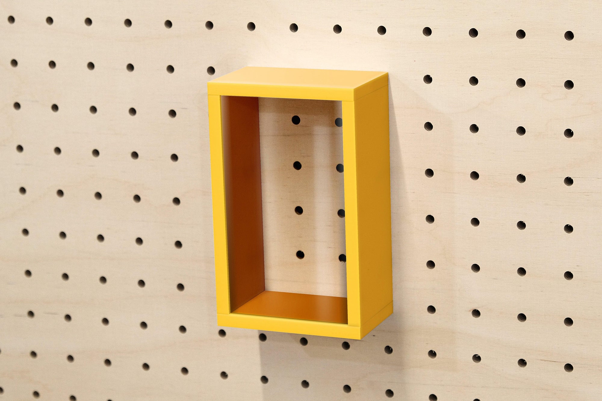 Vitrine produits pour Pegboard - Présentoir produits sur panneau perforé - Quark