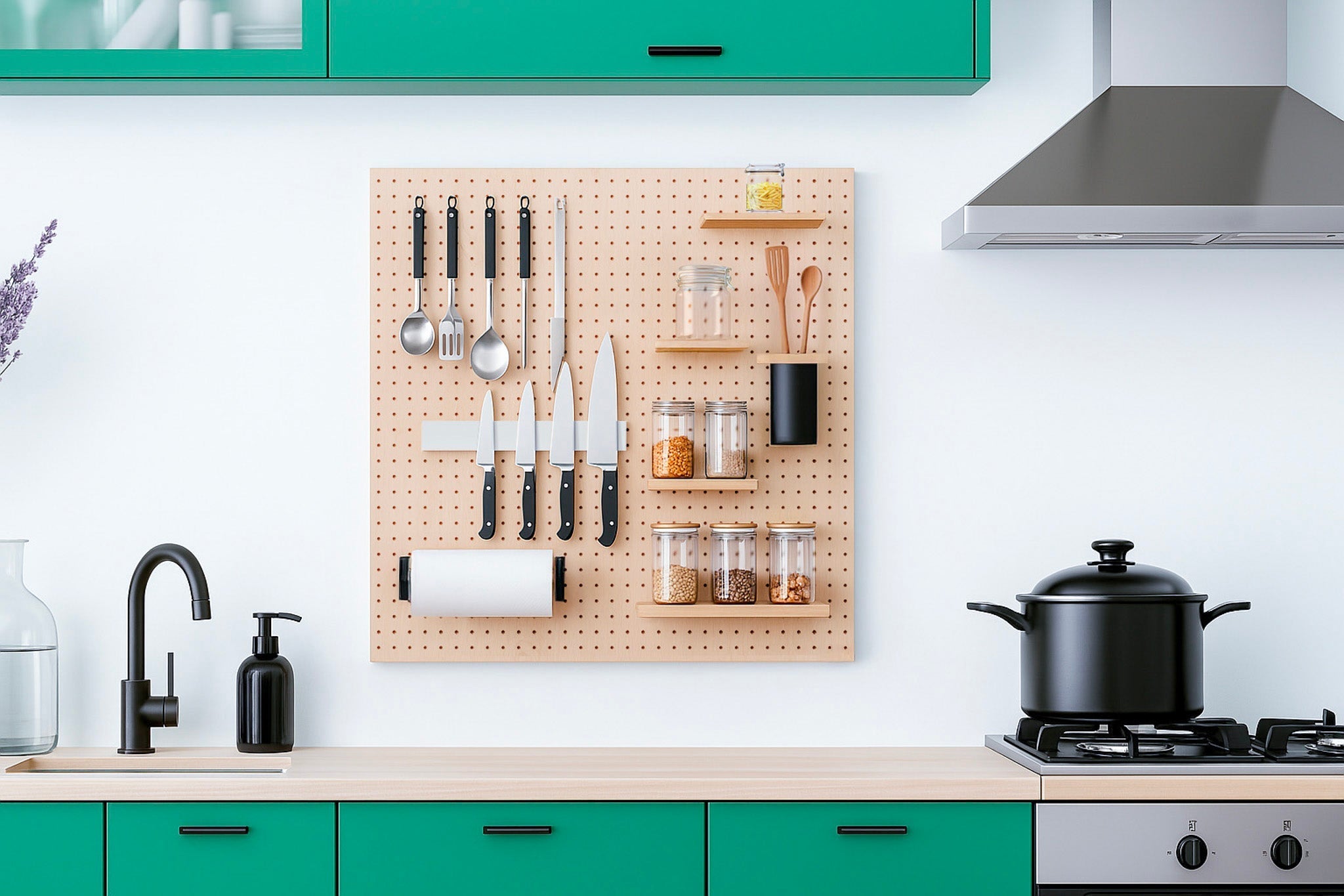 Comment organiser une petite cuisine sans perdre de plan de travail ?