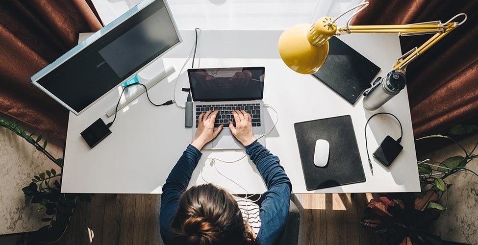 Créer un bureau à la maison en mode productif et esthétique - Aire