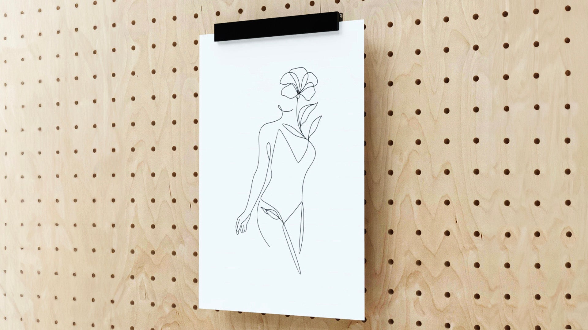 Magnetclip und magnetischer Fotoclip für Pegboard 