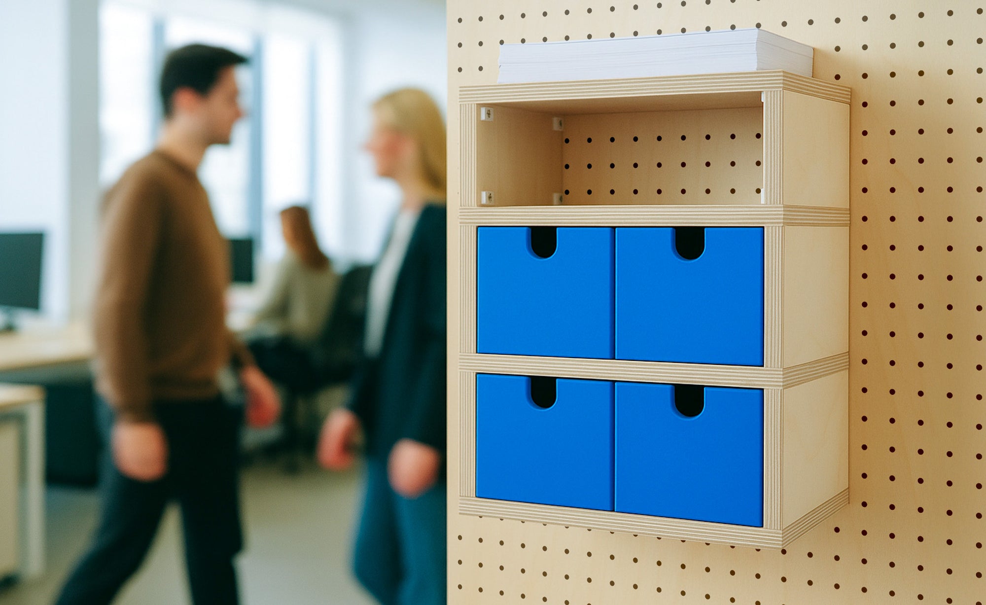 3-section locker