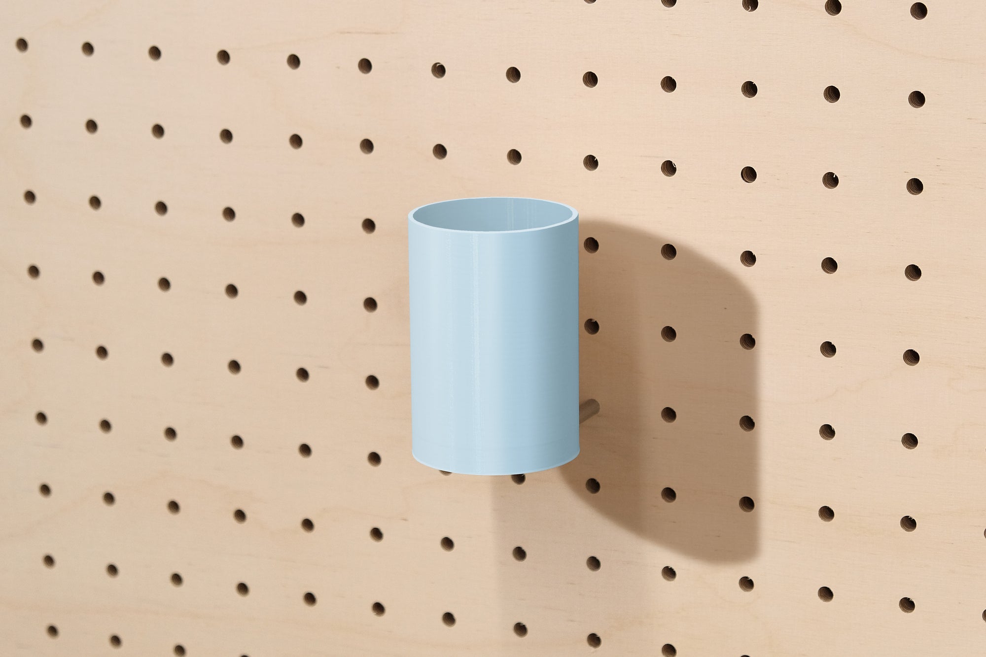 Schwebender Stifthalter für Stecktafel – minimalistisches Design
