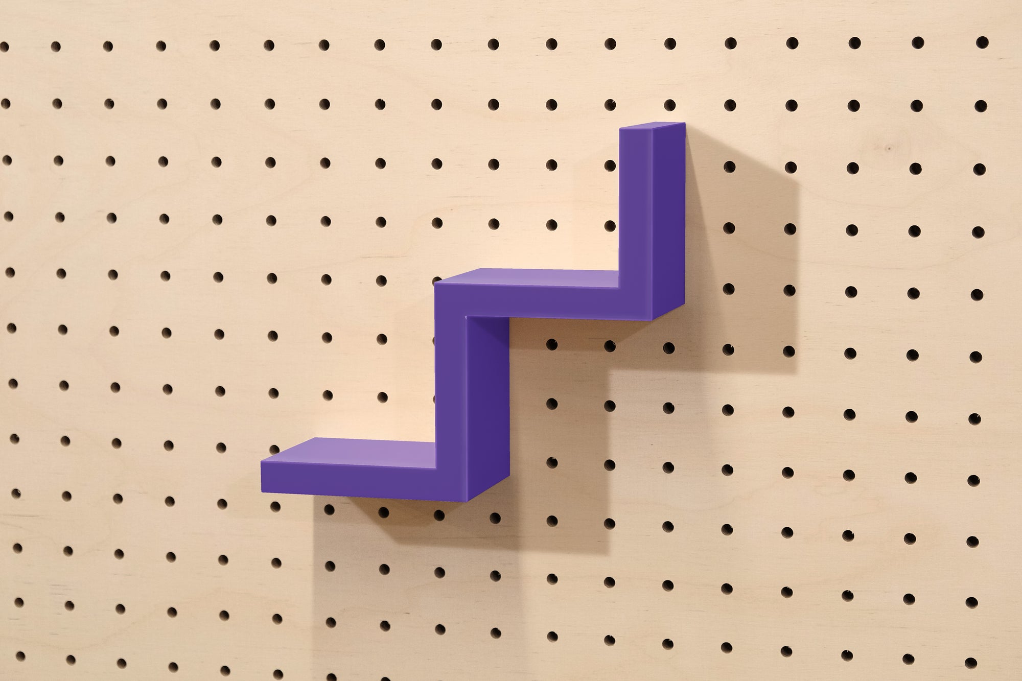 Treppenregalaufbewahrung – minimalistischer Objekthalter im 3D-Druck
