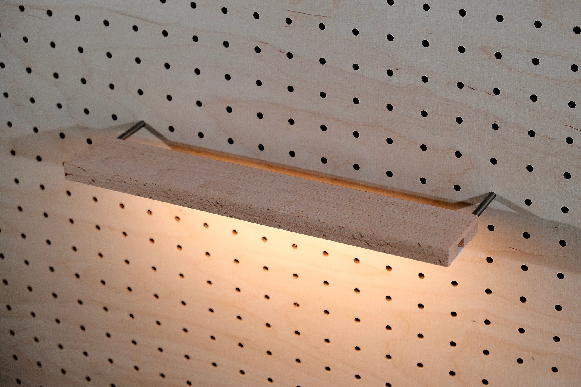 Hanging pencil holder for Pegboard