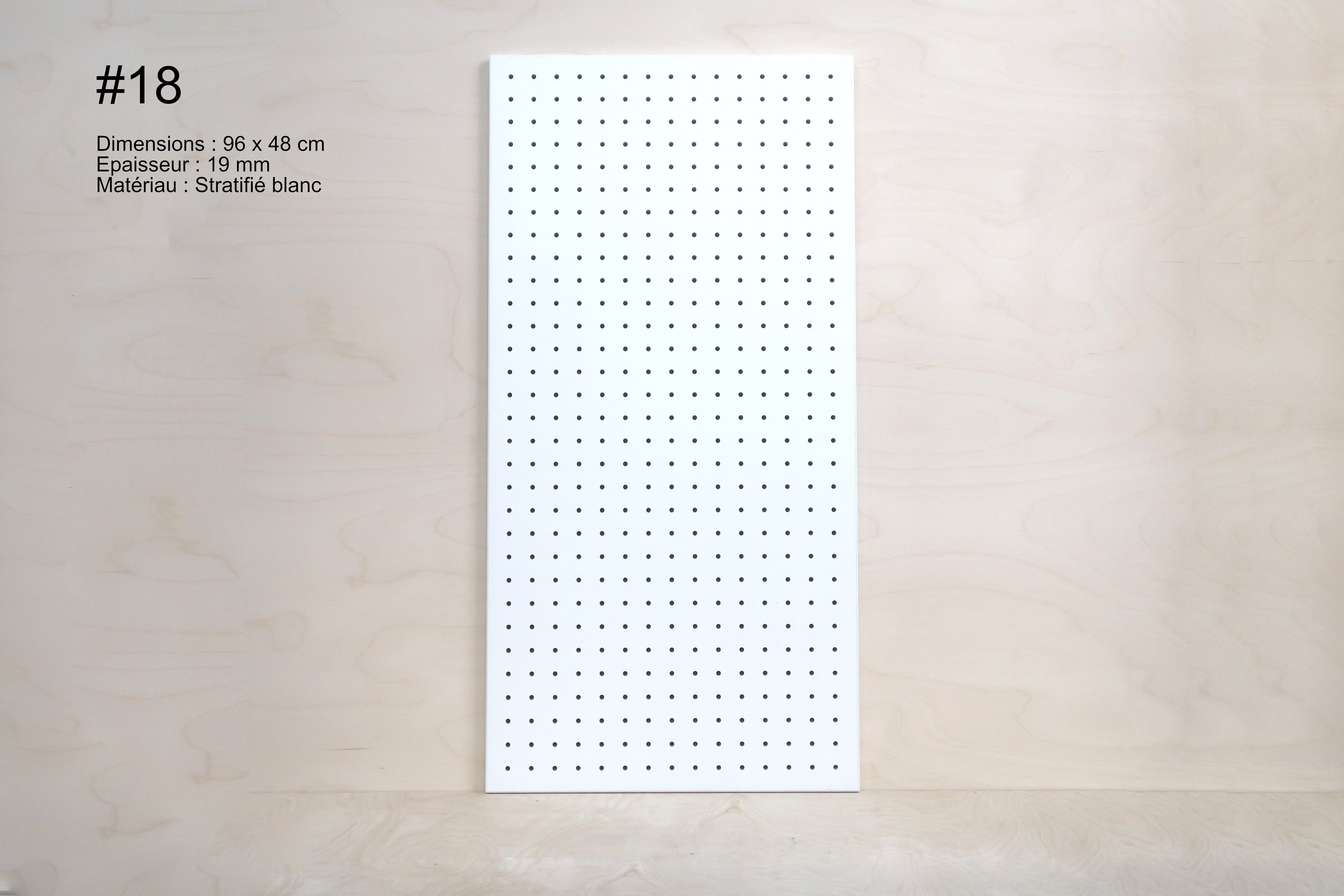 Your logo on your pegboard