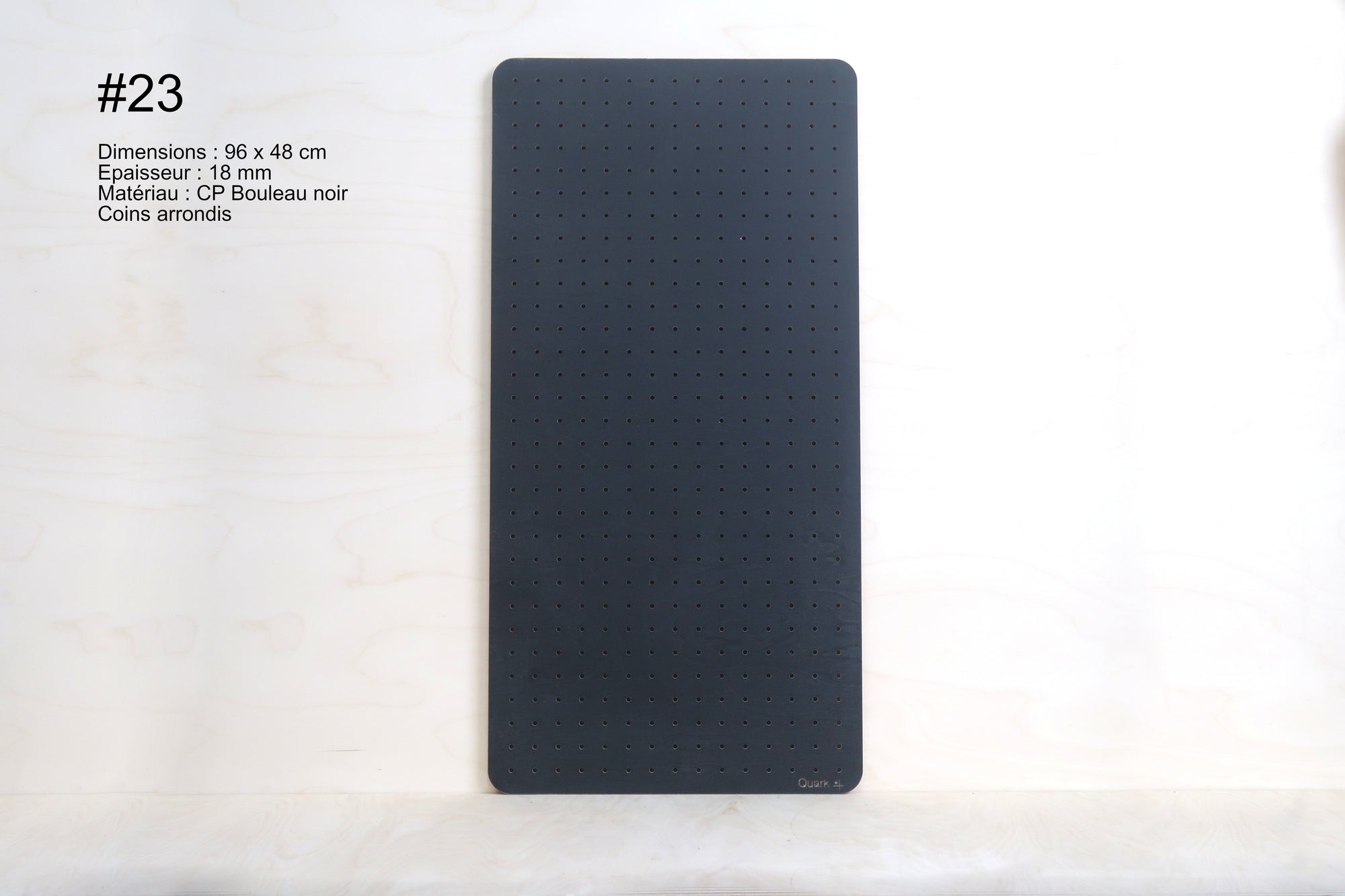 Your logo on your pegboard