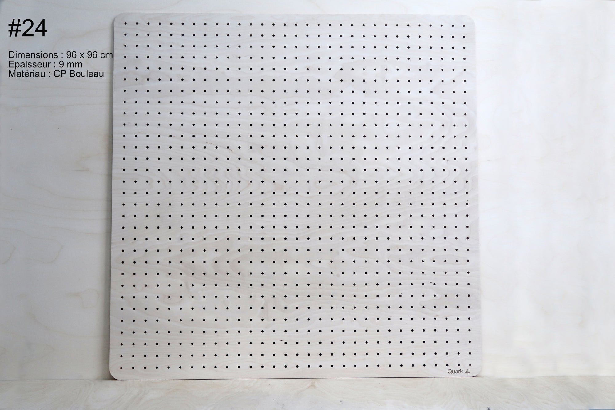 Your logo on your pegboard