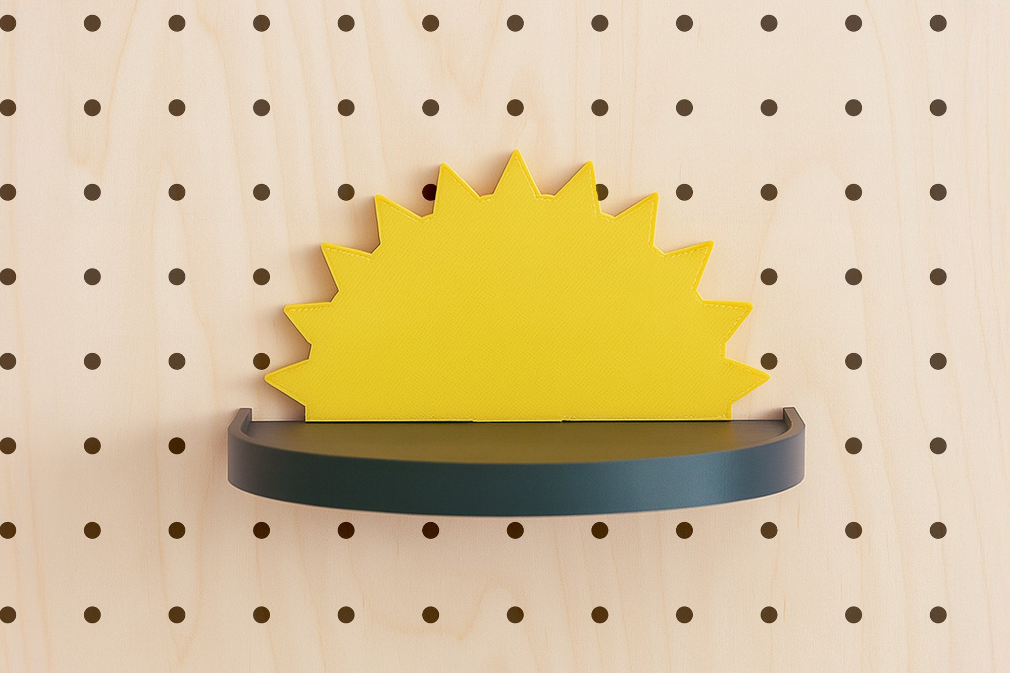 Étagère Nuage, Cœur, Soleil pour Pegboard