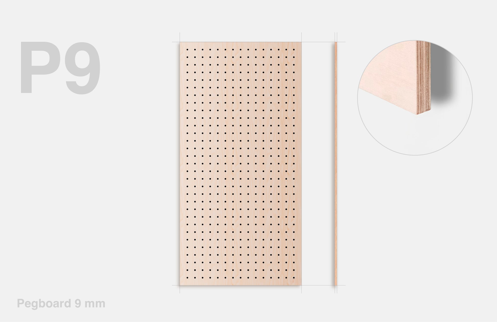 P9 – The perfect pegboard for everyday life