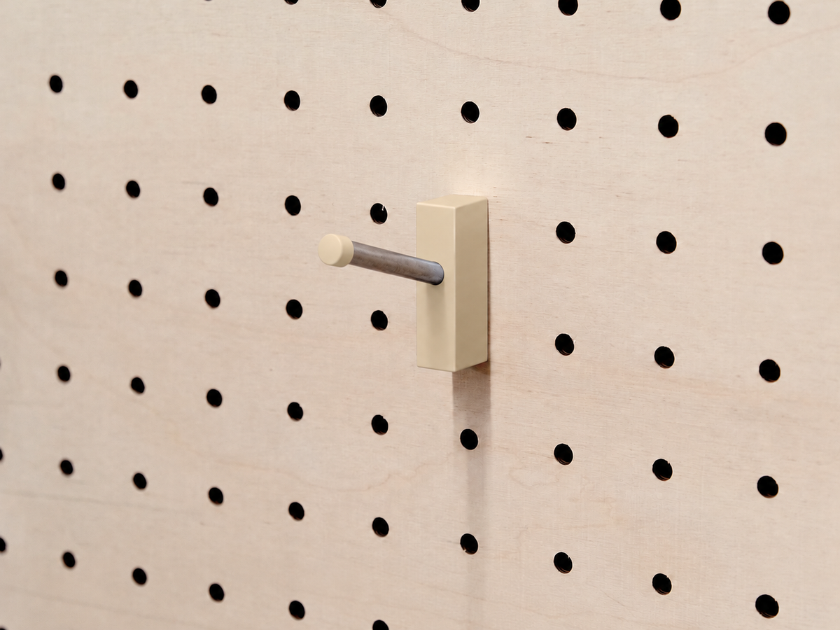 Multifunktionshaken für Pegboard – robuster Lochwand-Haken