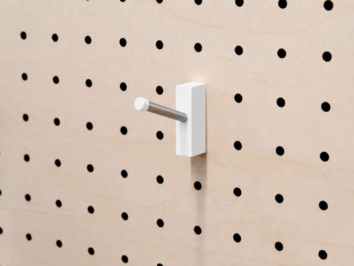 Multifunktionshaken für Pegboard – robuster Lochwand-Haken