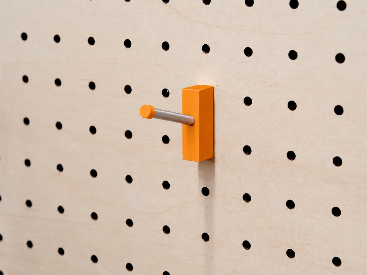 Multifunktionshaken für Pegboard – robuster Lochwand-Haken