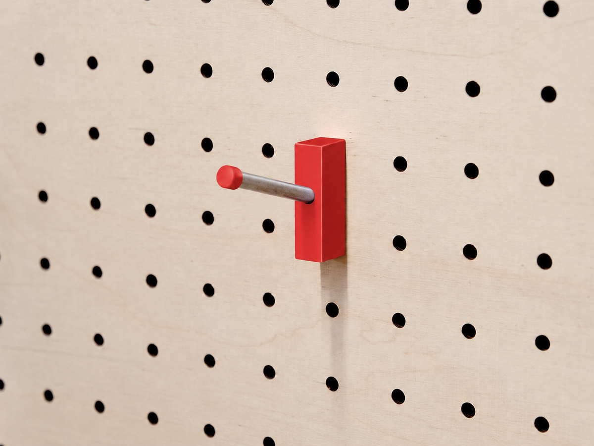 Multifunktionshaken für Pegboard – robuster Lochwand-Haken