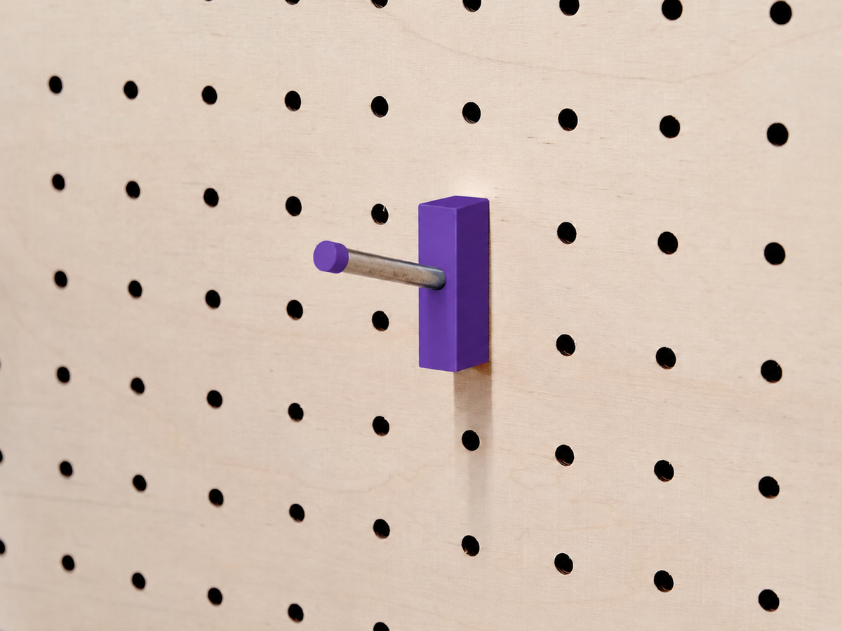 Multifunktionshaken für Pegboard – robuster Lochwand-Haken