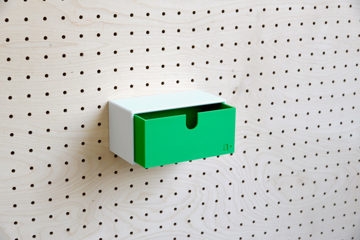 Colourful Multi-Purpose Storage Box for Pegboard – Wall Bin