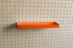 Étagère avec rebords pour pegboard – tablette murale de rangement