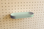 Étagère avec rebords pour pegboard – tablette murale de rangement