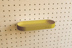 Étagère avec rebords pour pegboard – tablette murale de rangement