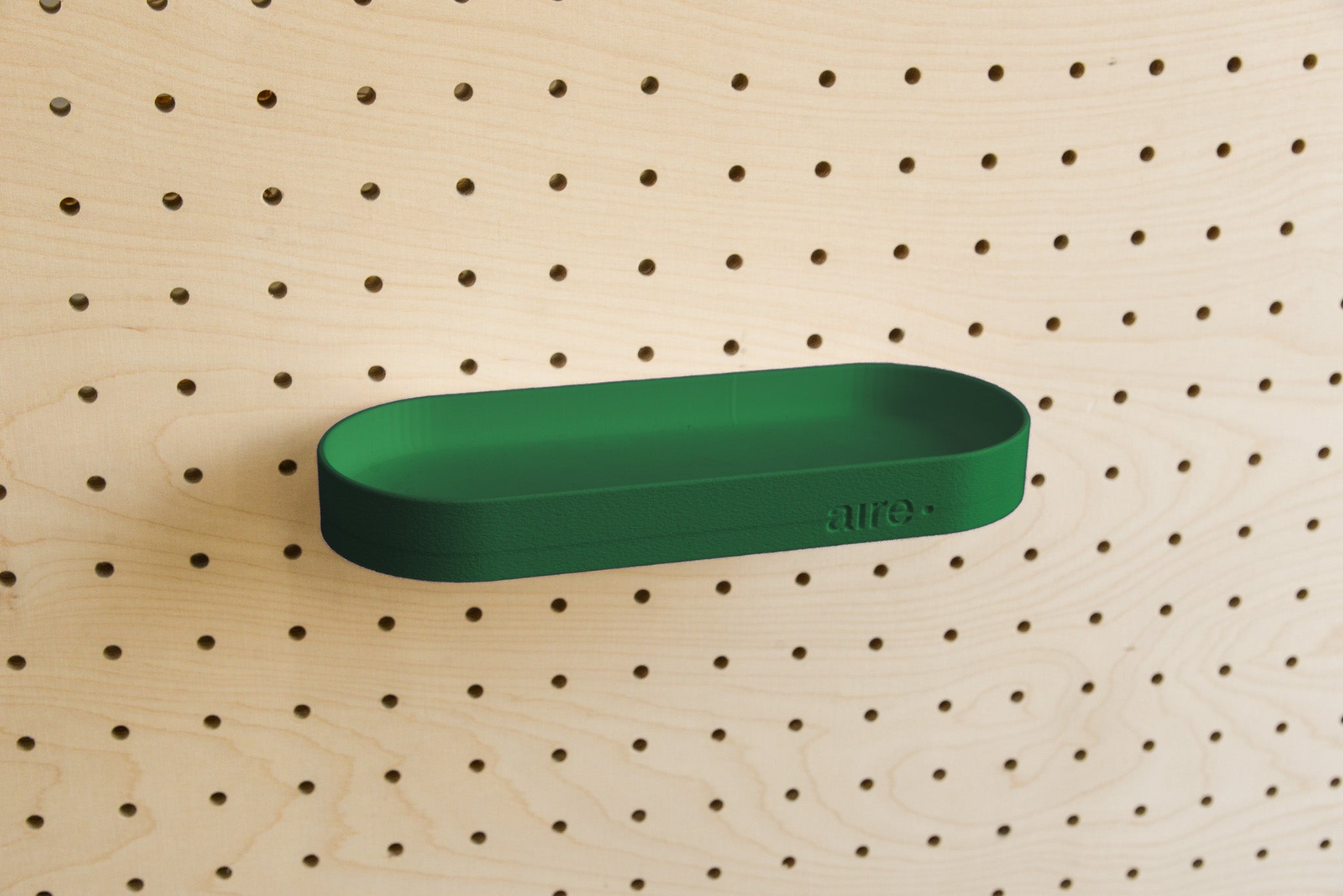 Étagère avec rebords pour pegboard – tablette murale de rangement