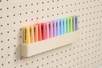 Textmarkerhalter für Pegboard mit 15 STABILO BOSS Pastel Textmarkern - Zubehör - Aire