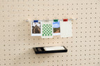 Photo Holder – Metal Rod Poster and Card Display for Pegboard