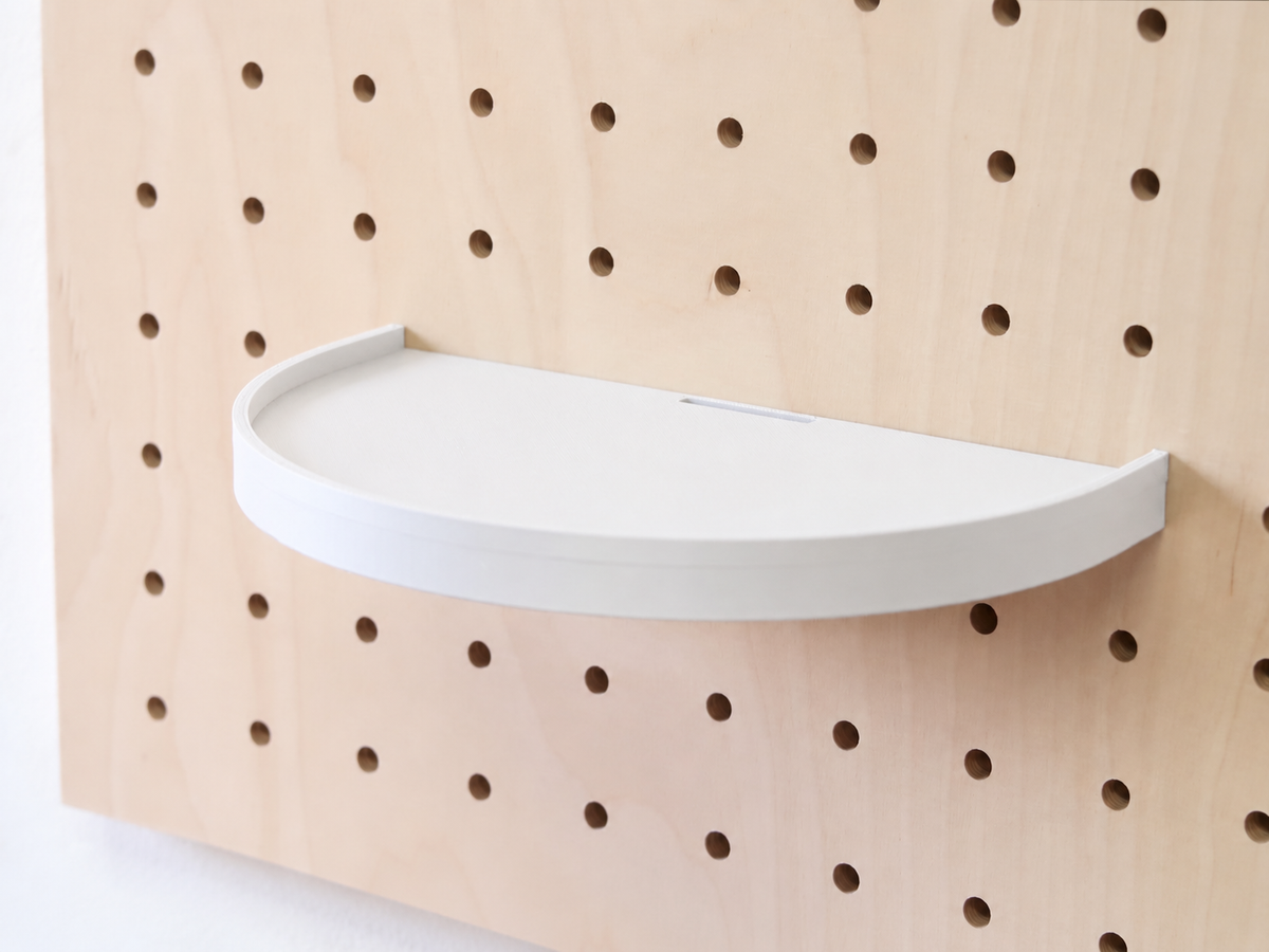 Étagère déco enfant nuage, cœur, soleil pour pegboard – tablette murale