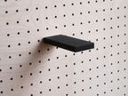 Mini estante recto para pegboard – balda para panel perforado