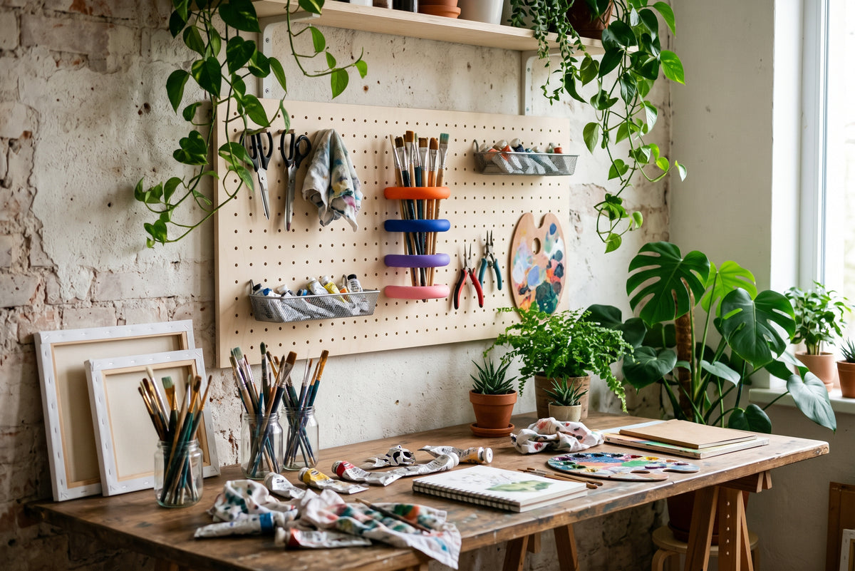 Anneau coloré pour pegboard – accessoire pour panneau perforé Aire