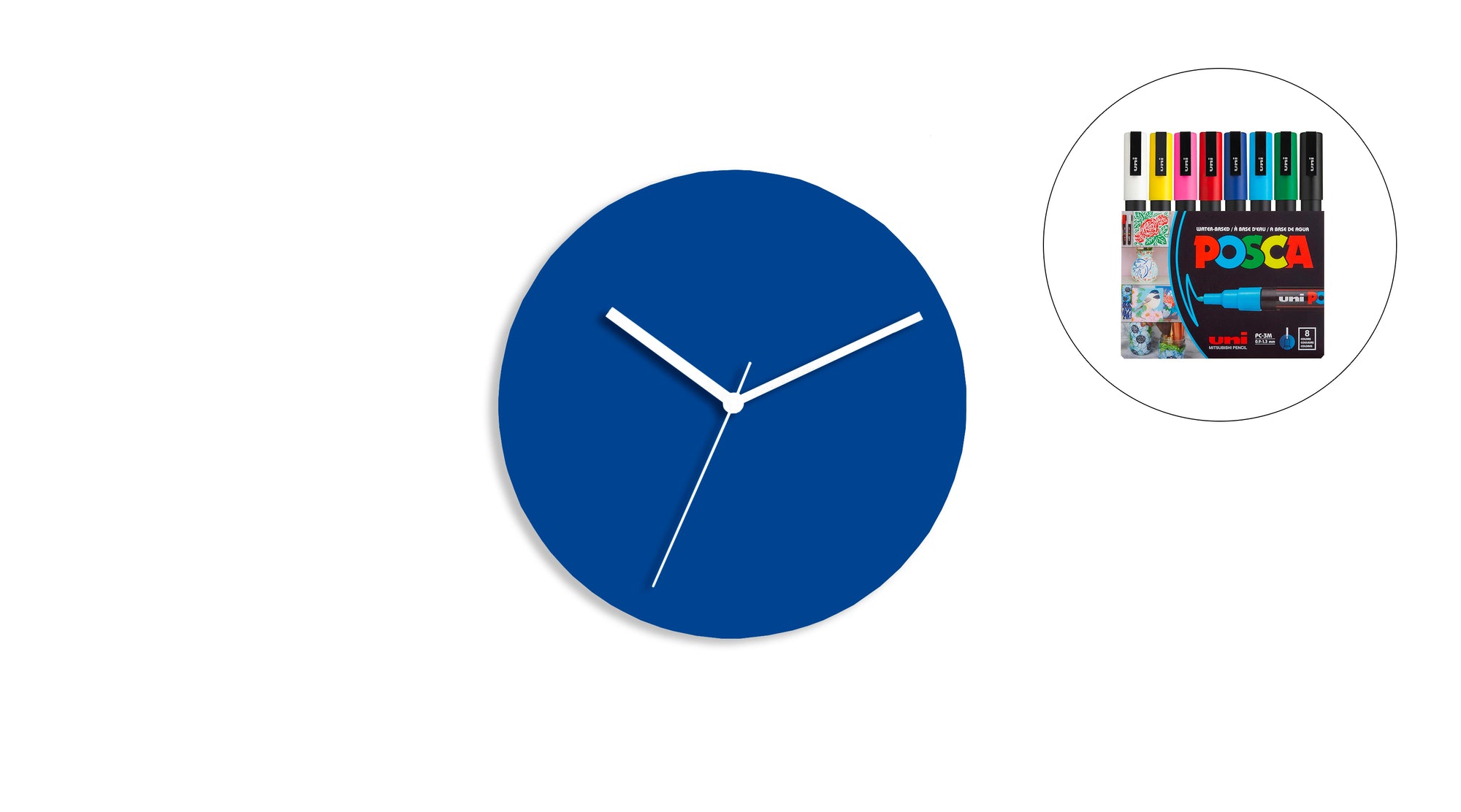 Sketch Clock®: The creative and infinitely customizable colorful clock
