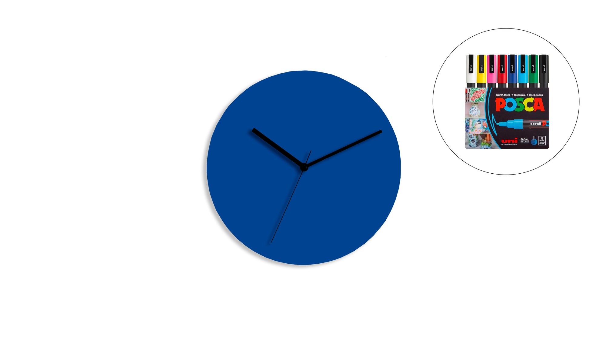 Sketch Clock®: The creative and infinitely customizable colorful clock
