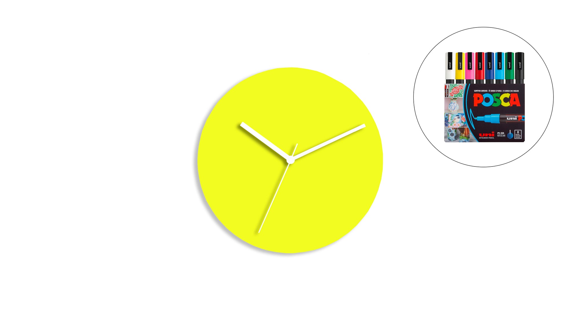 Sketch Clock®: The creative and infinitely customizable colorful clock