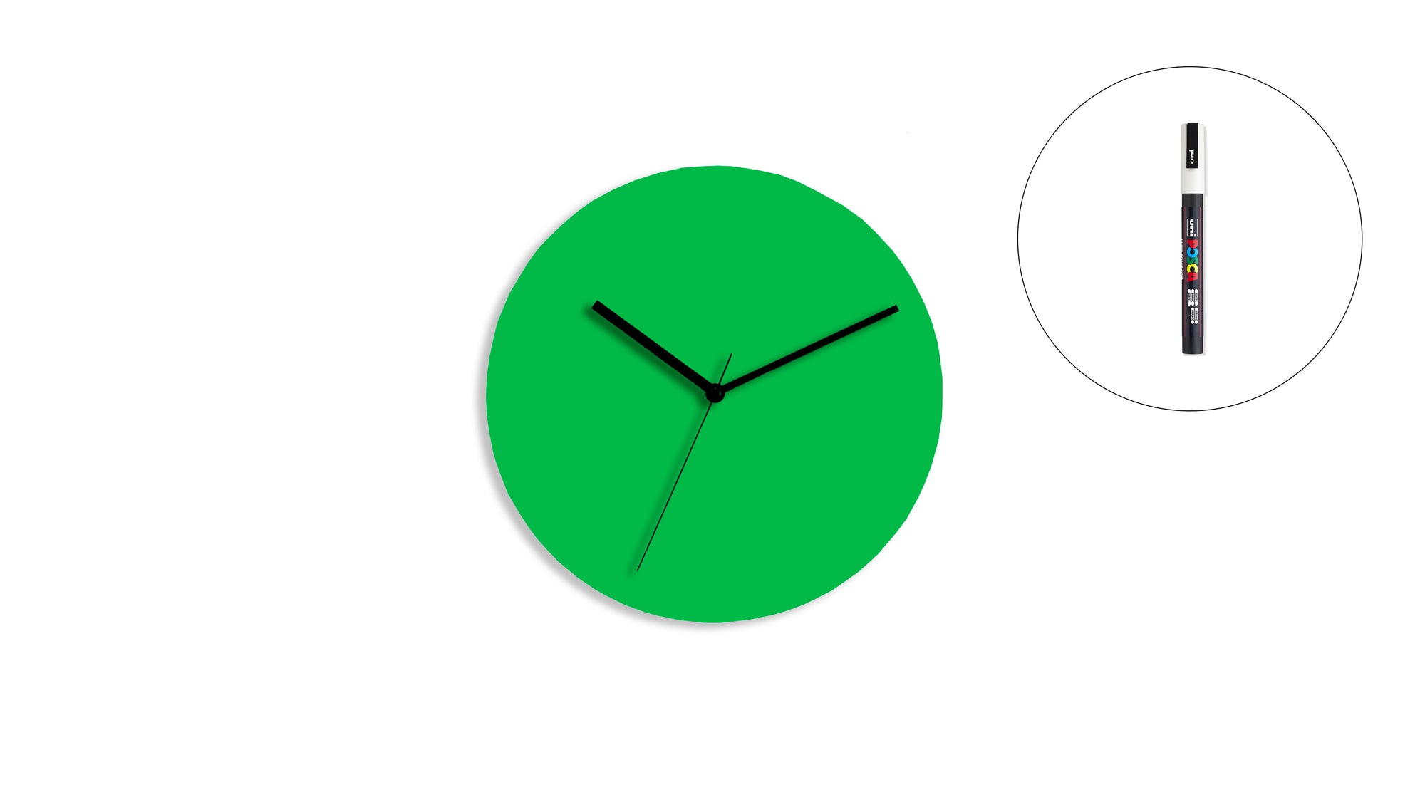 Sketch Clock®: The creative and infinitely customizable colorful clock