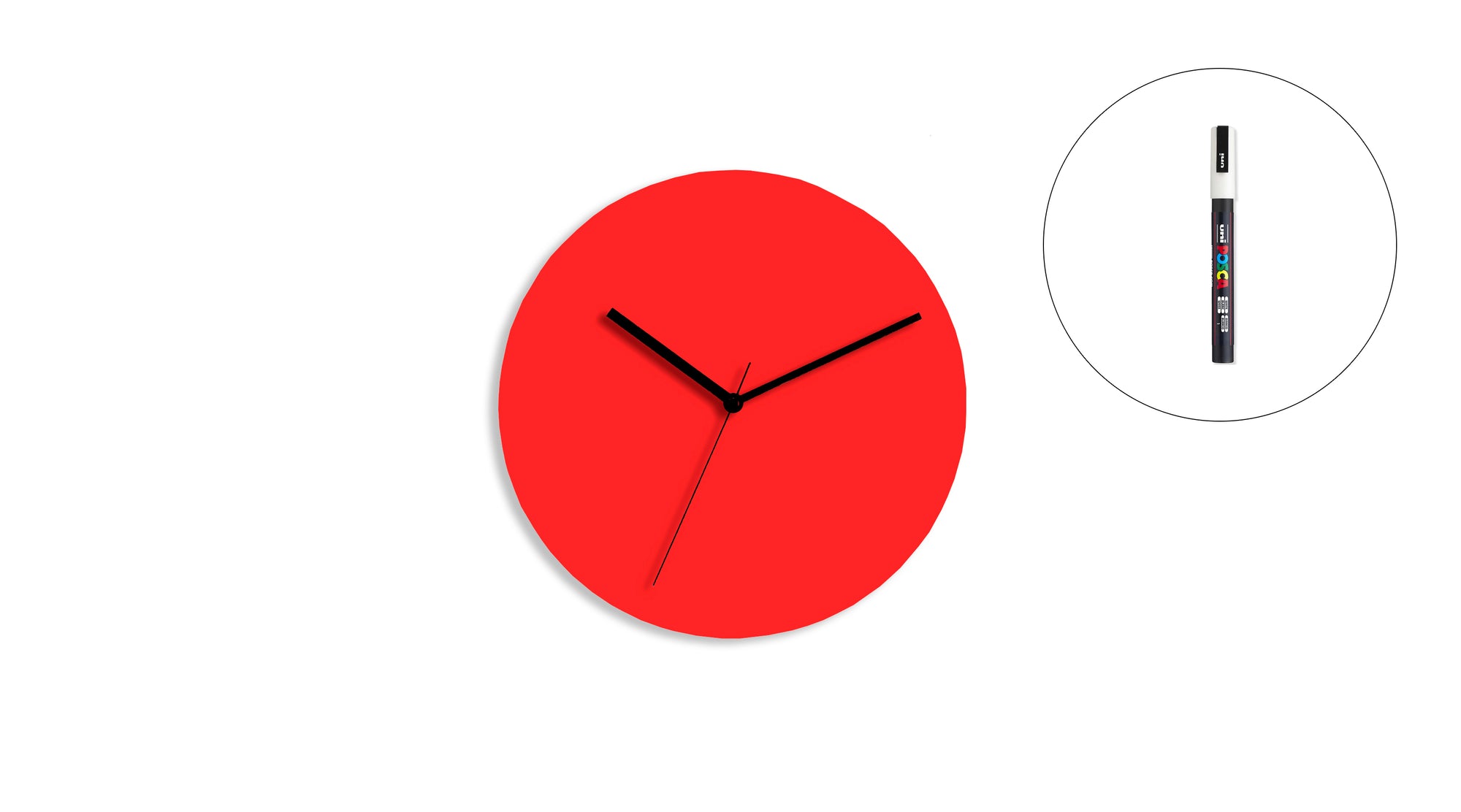 Sketch Clock®: The creative and infinitely customizable colorful clock