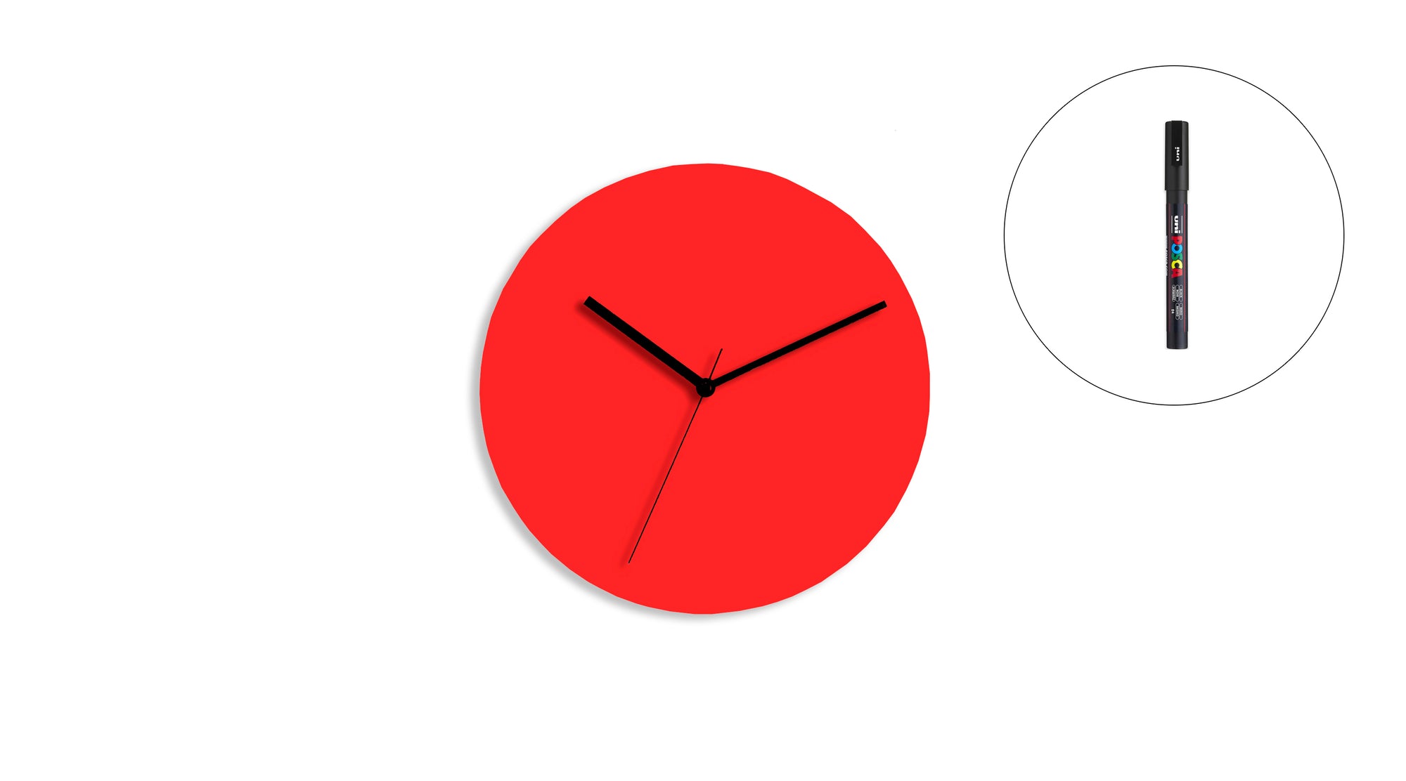 Sketch Clock®: The creative and infinitely customizable colorful clock