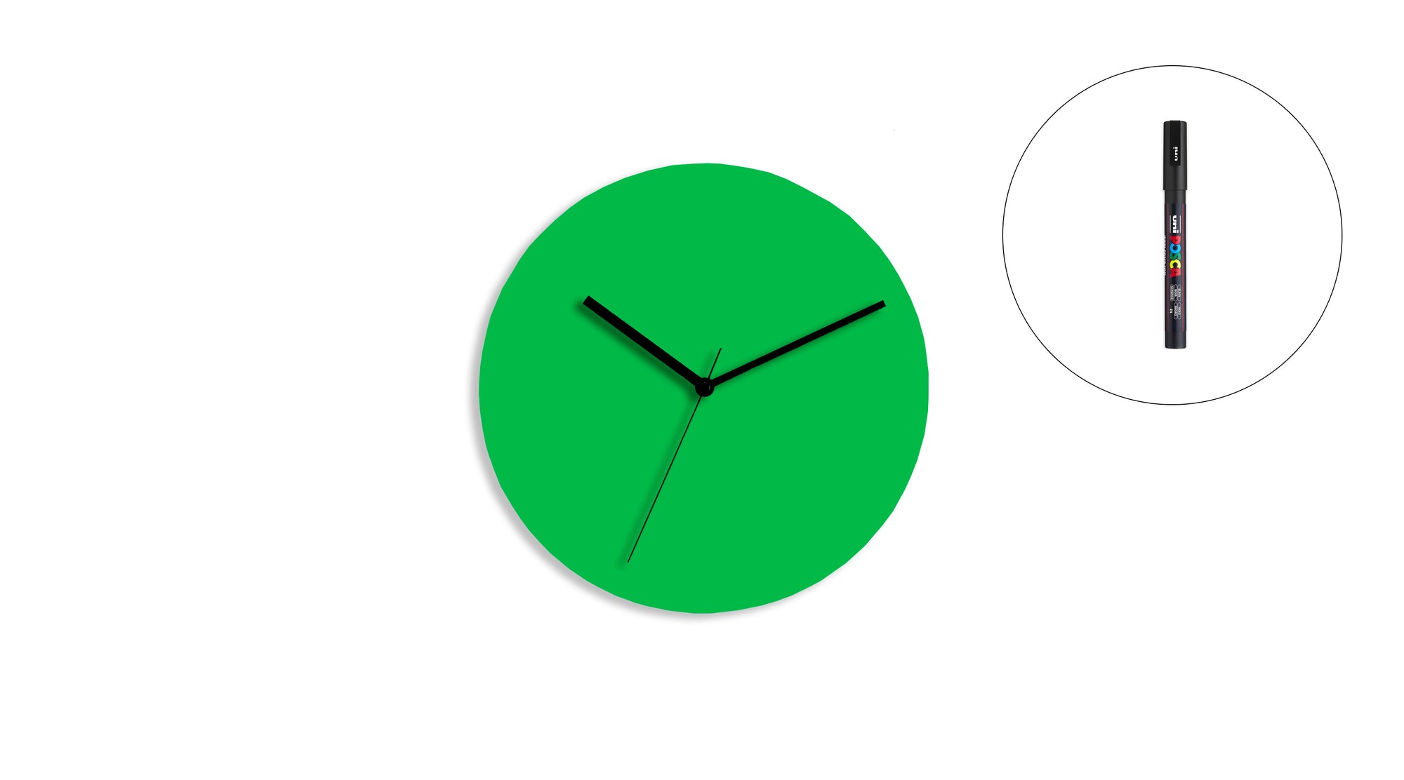 Sketch Clock®: The creative and infinitely customizable colorful clock