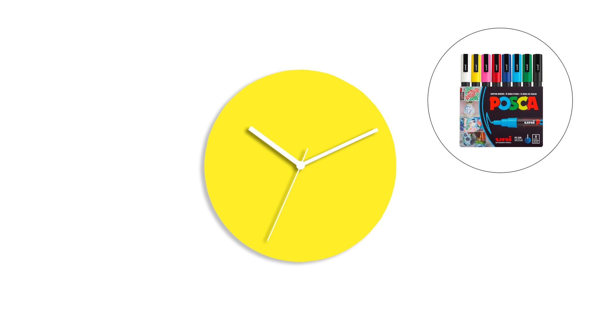 Sketch Clock®: The creative and infinitely customizable colorful clock