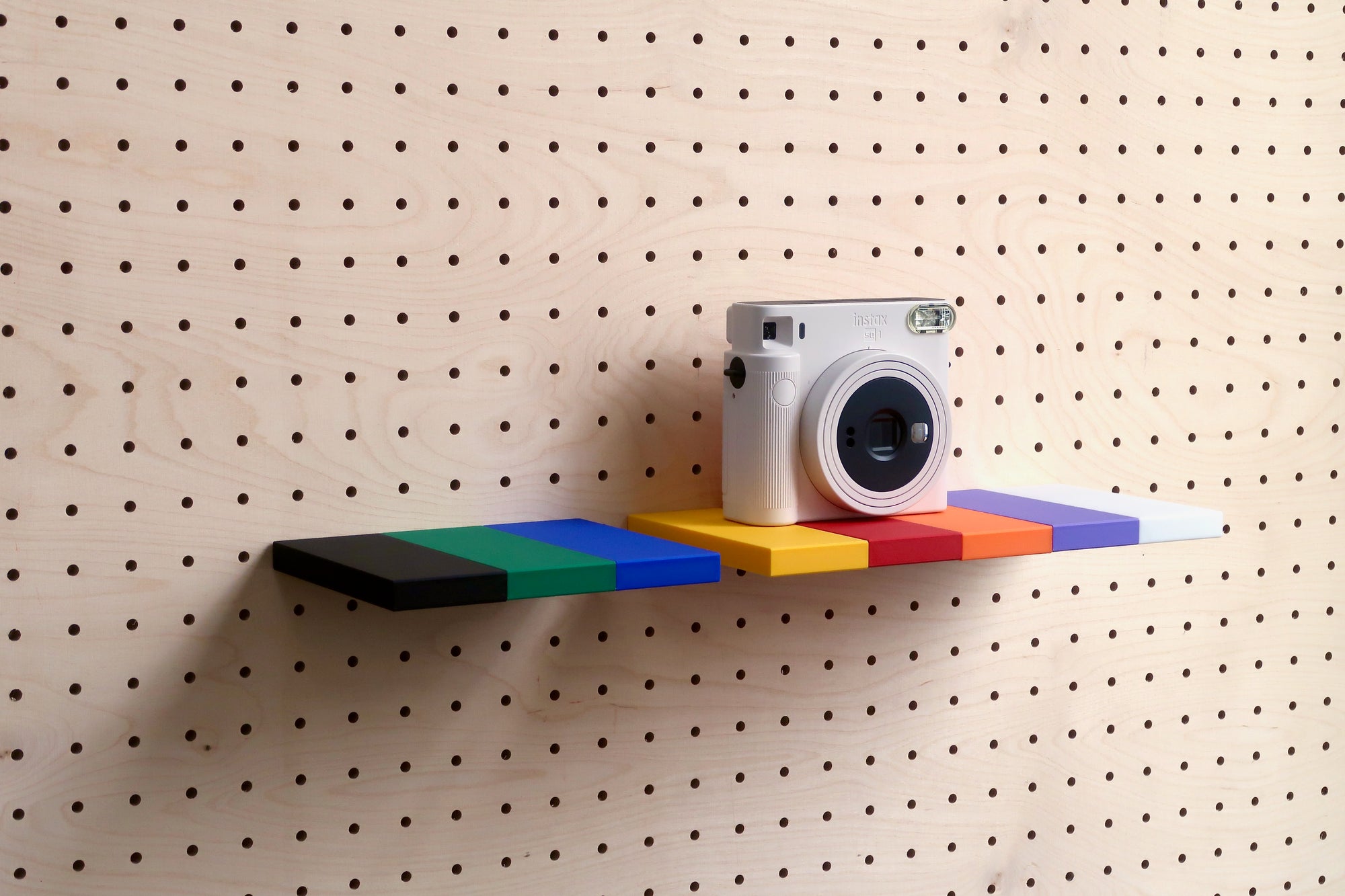 Module droit - Mini étagère pour pegboard