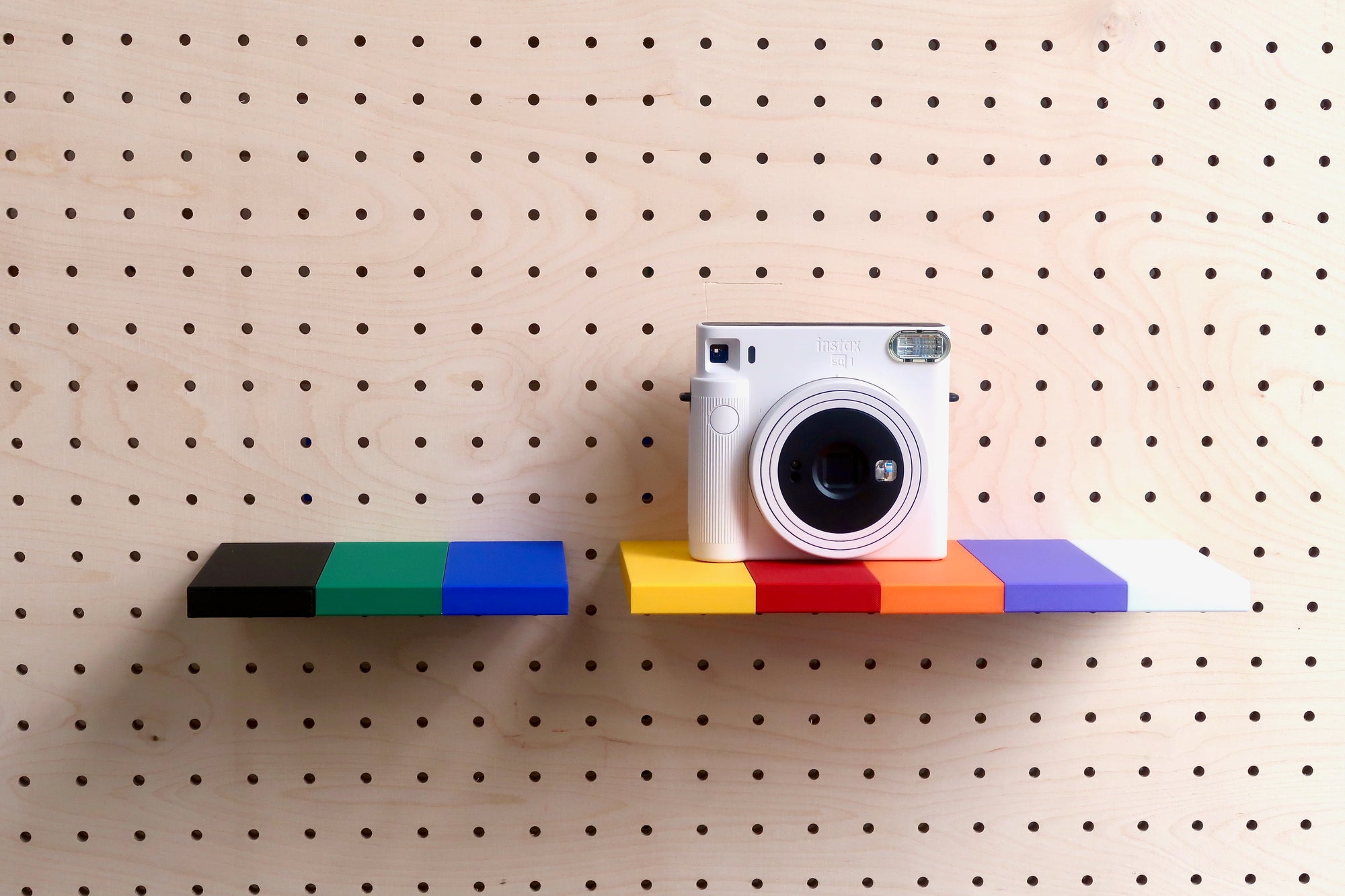 Module droit - Mini étagère pour pegboard