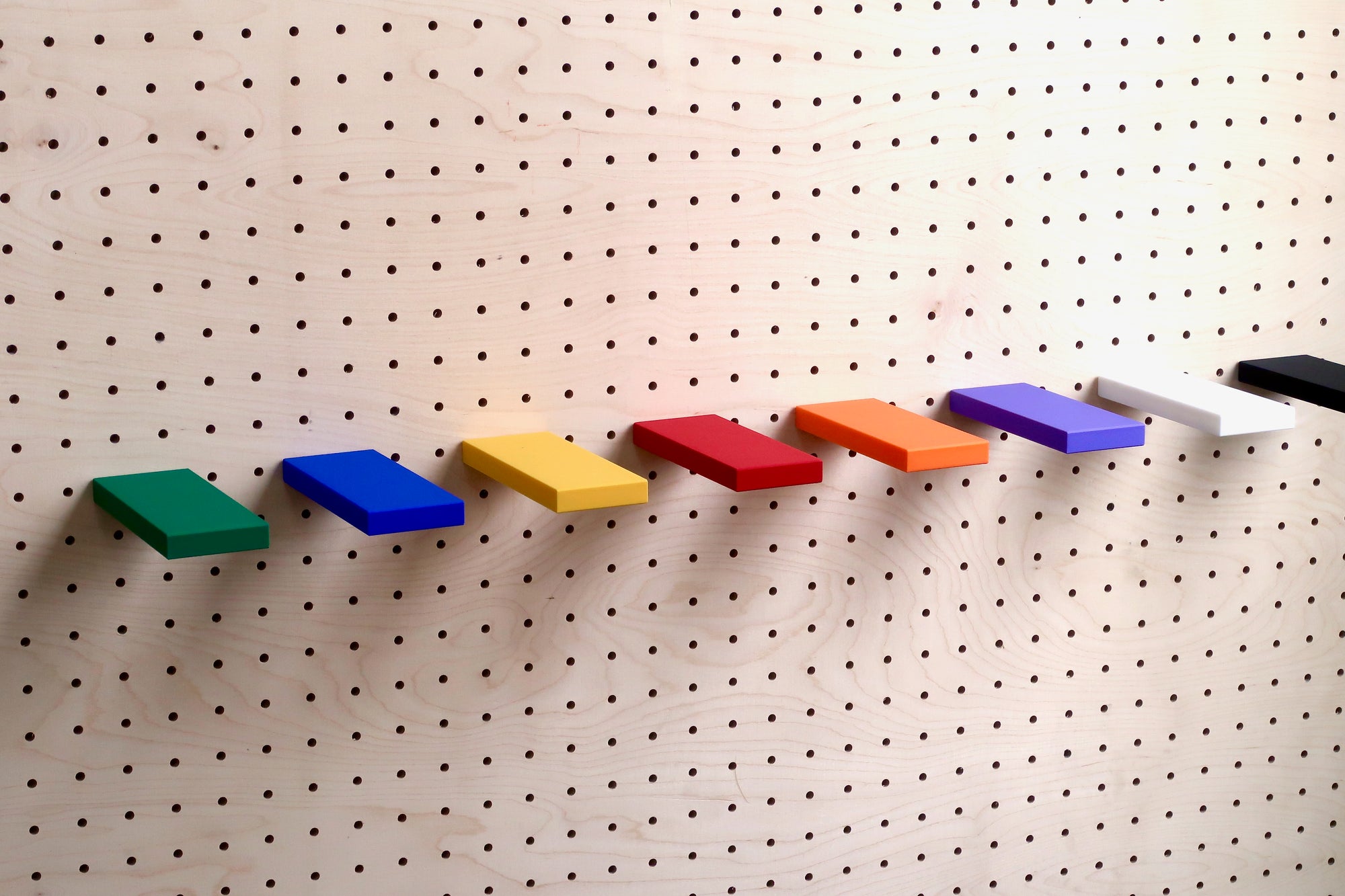 Module droit - Mini étagère pour pegboard