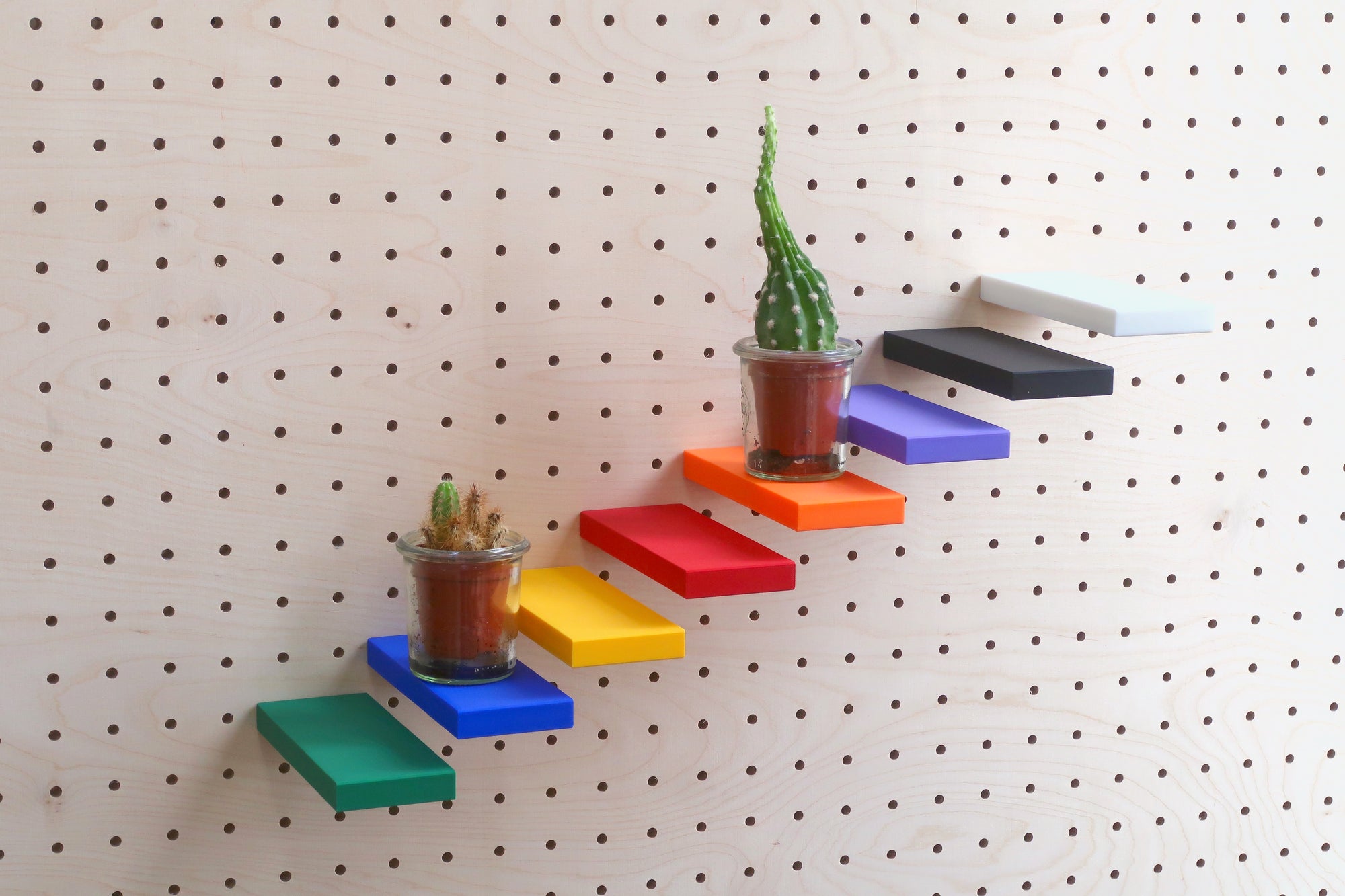 Module droit - Mini étagère pour pegboard