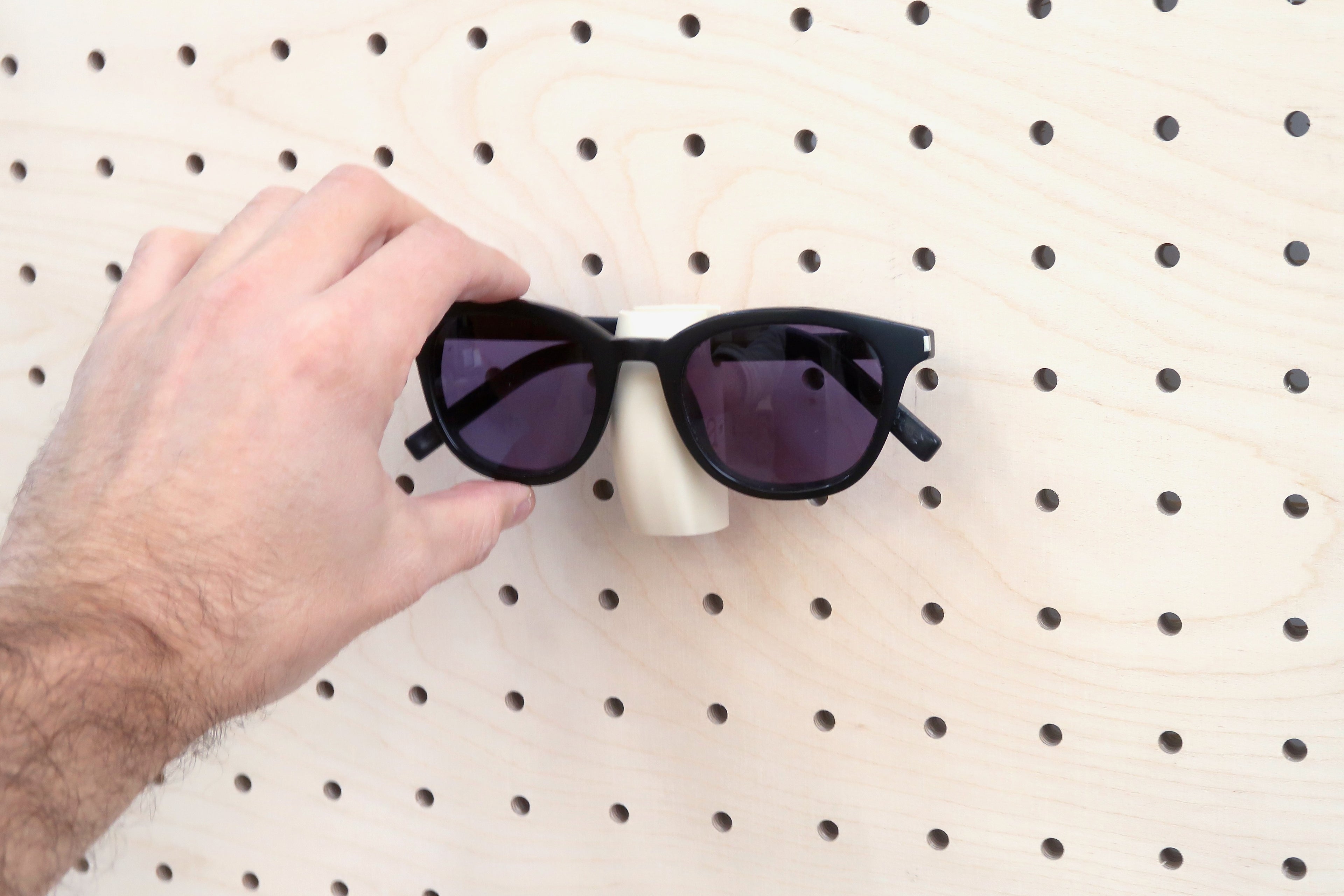 Pegboard Eyeglass Holder - Pegboard Eyeglass Holder