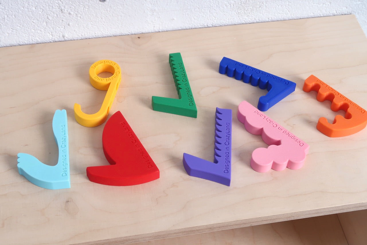 8 Patères CrazyHook Original - Kit Découverte