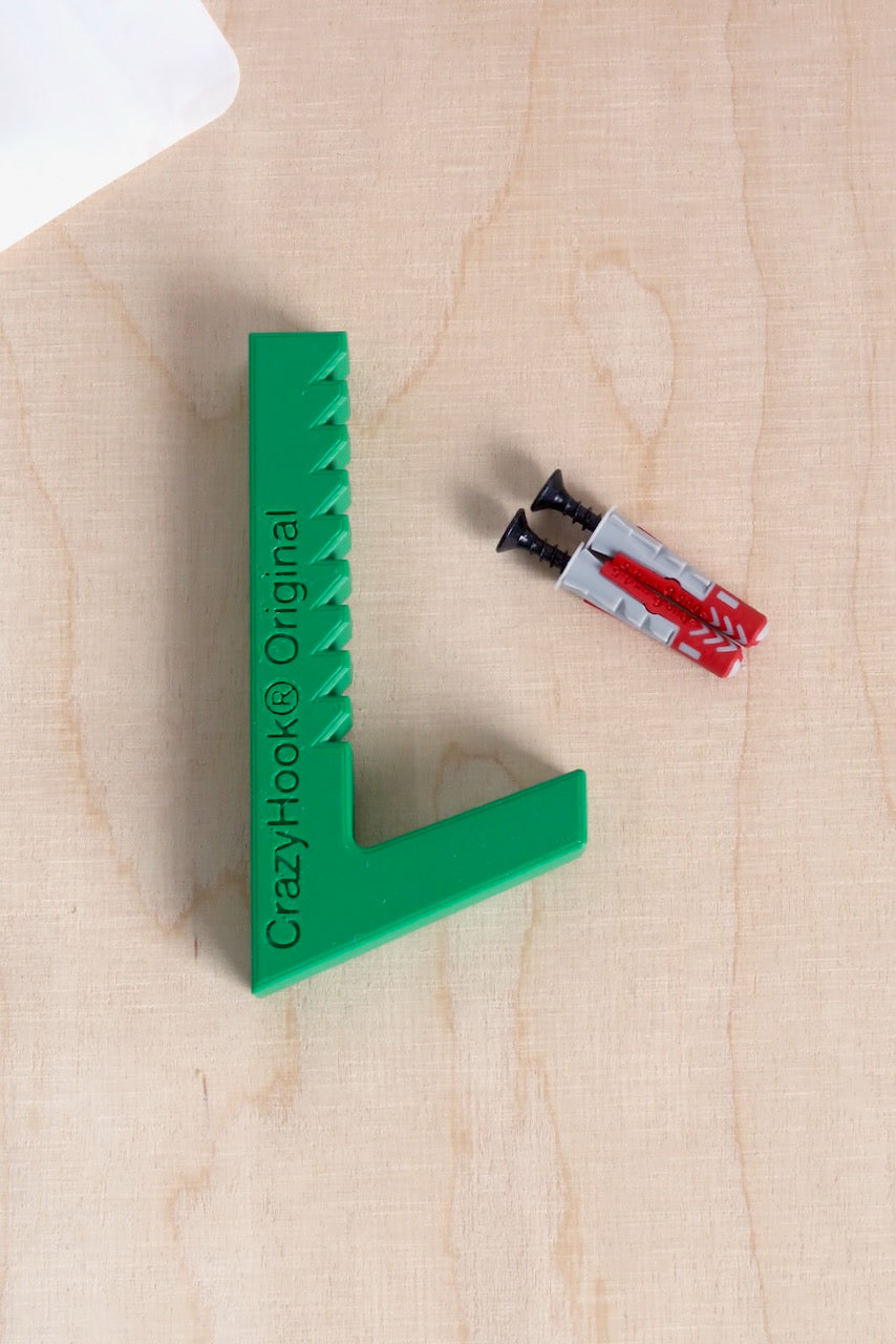 8 Patères CrazyHook Original - Kit Découverte