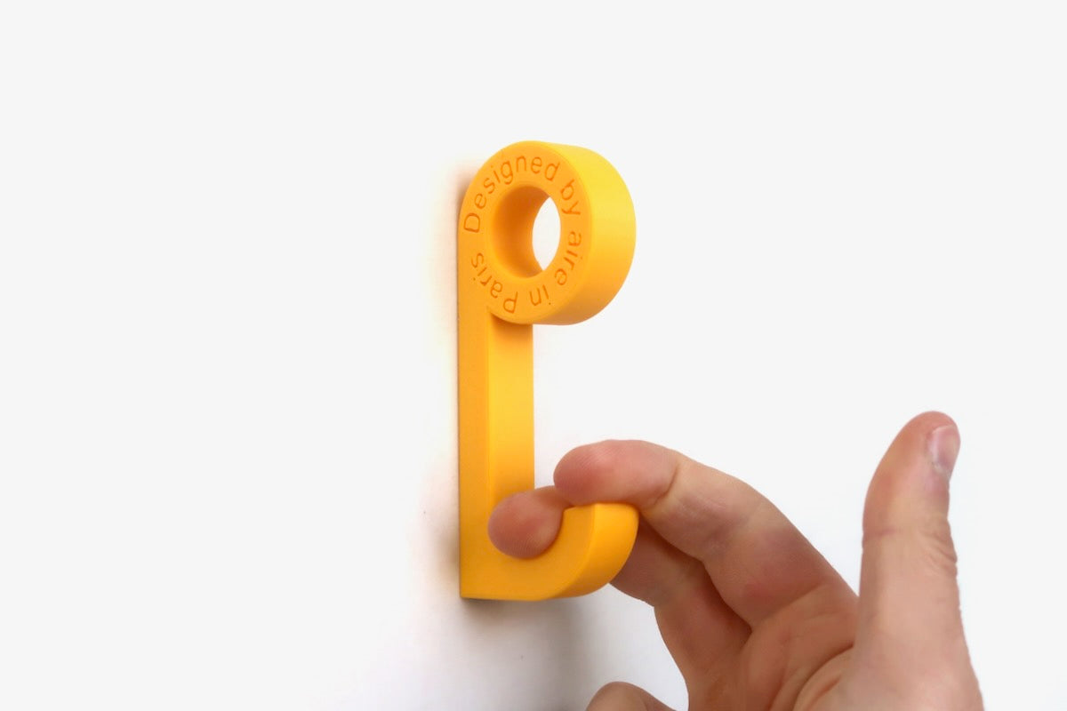 Crochets Colorés Aire - Patères déco et minimalistes - 8 styles différents à découvrir