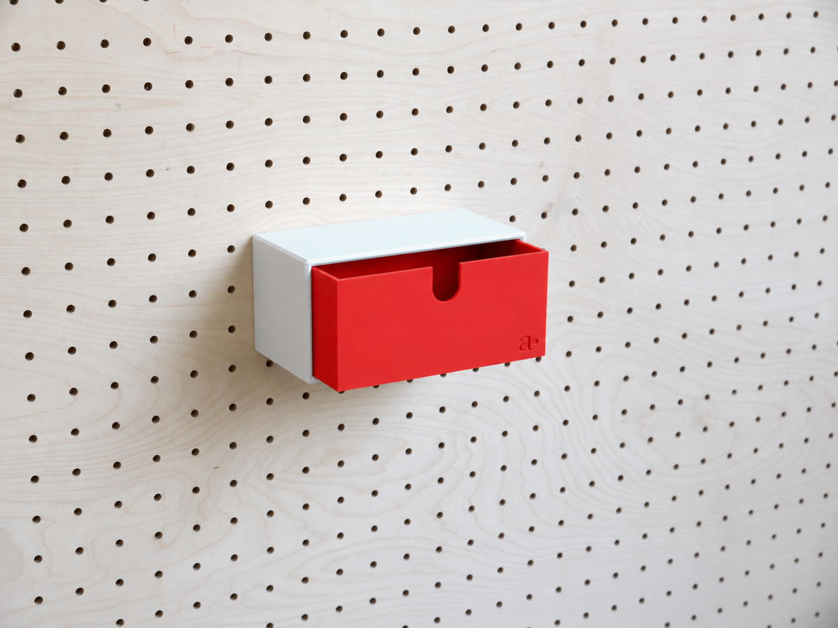 Colourful Multi-Purpose Storage Box for Pegboard – Wall Bin