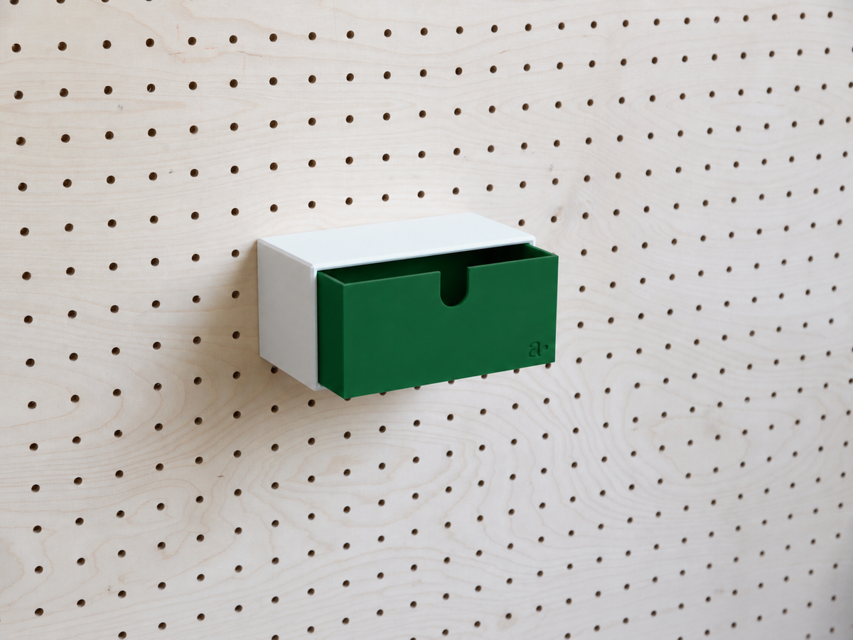Colourful Multi-Purpose Storage Box for Pegboard – Wall Bin