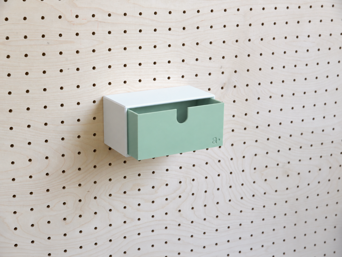 Colourful Multi-Purpose Storage Box for Pegboard – Wall Bin